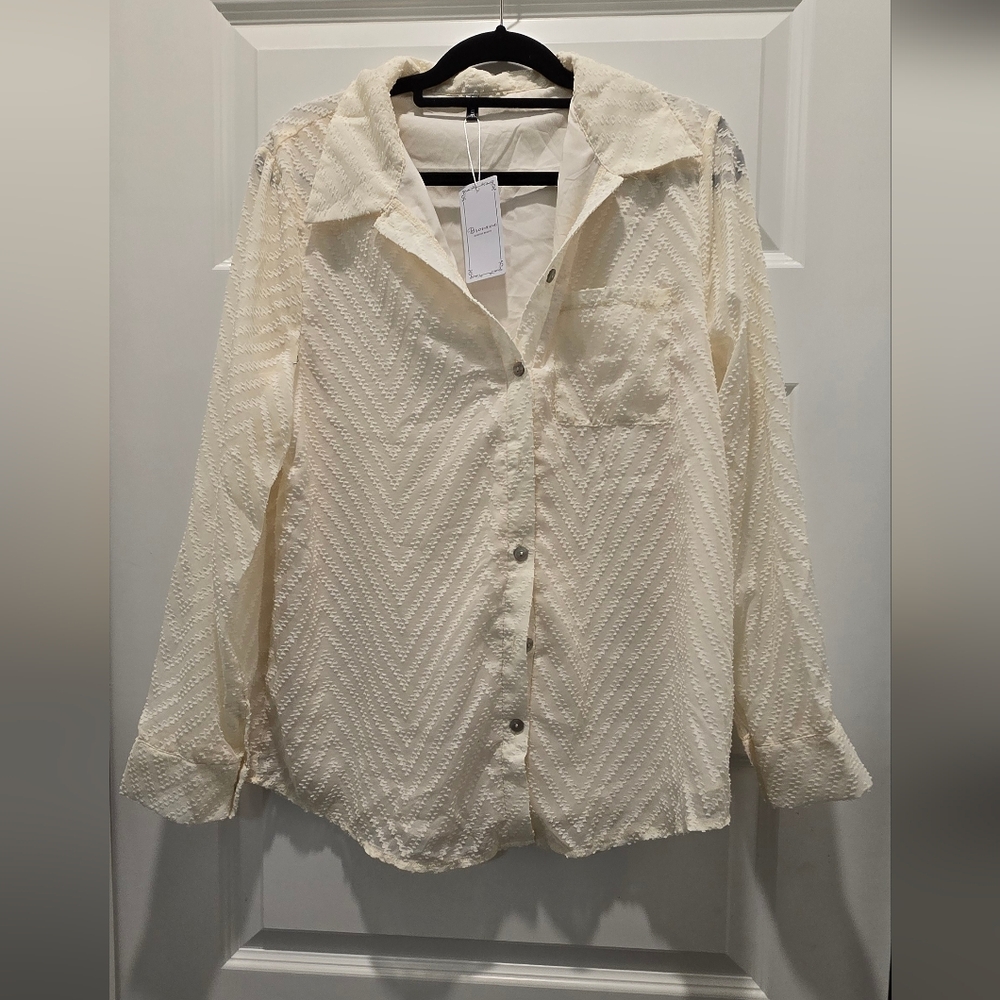 BROVAVE Women's Button Down Shirts